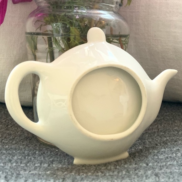 Vintage Tea Bag Caddy Holder / Hand Painted Ceramic Tea Bag Holder Trinket Dish. - Picture 6 of 12